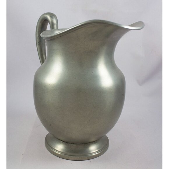 BRS Bernard Rice Sons Pewter Pitcher B215 8.5" Tall c. 1910 - Picture 2 of 9